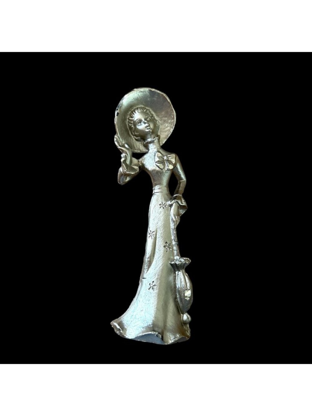 Vintage Italian hand chiseled pewter (Peltro cesellato a mano) Made In Italy